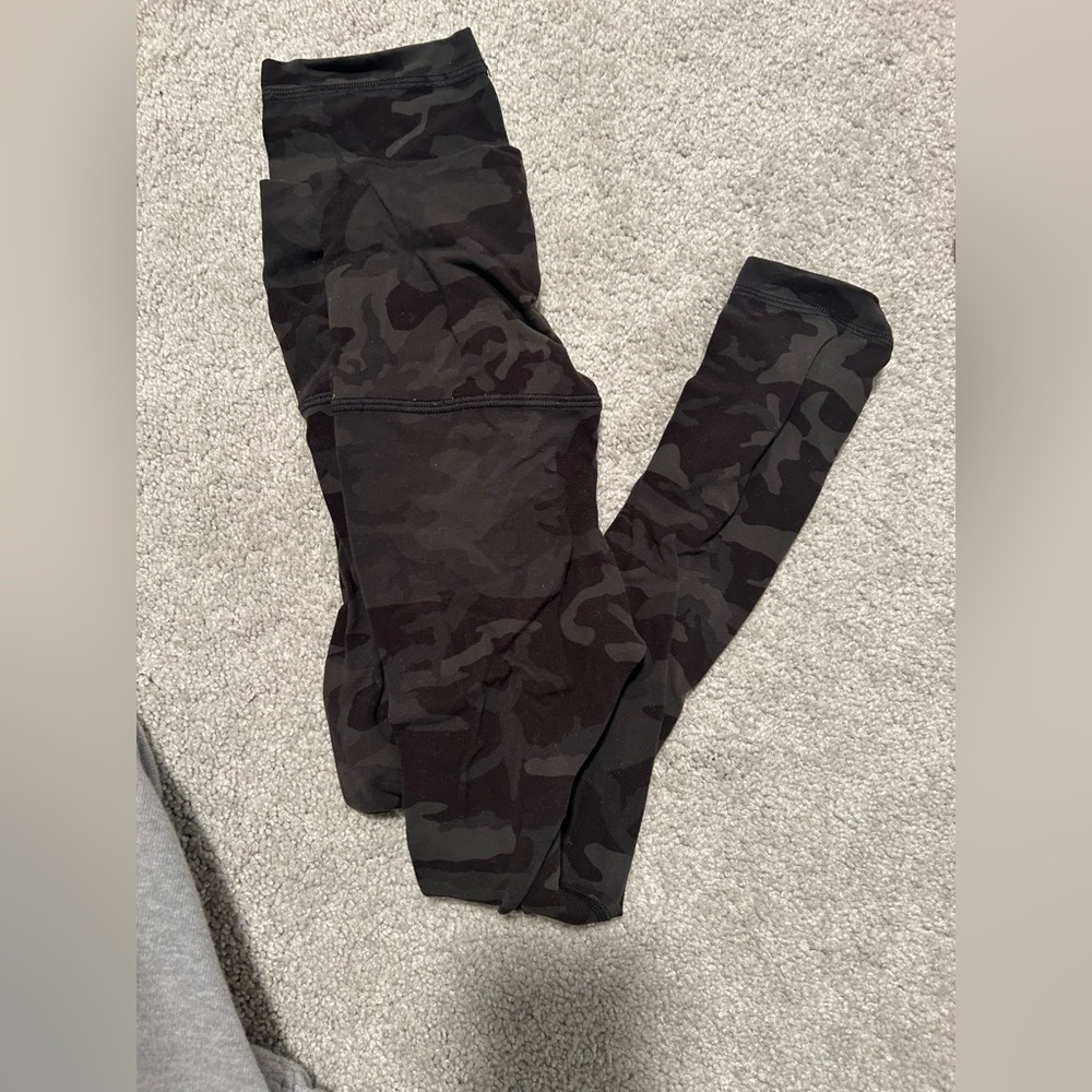 LULU LEMON 25” ALIGN LEGGINGS -CAMO